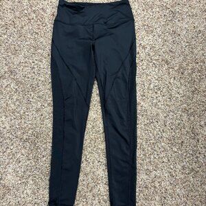 Victoria Sport Leggings with See-Through Sides - Women's Size S - 1941